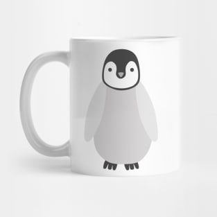 Penguin Chick (pink background) Mug